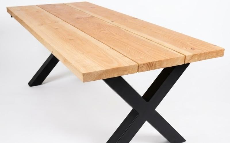 Douglas Tuintafel Boer Rijk - 3 Brede Balken - Stel Zelf Samen - Inclusief ontage